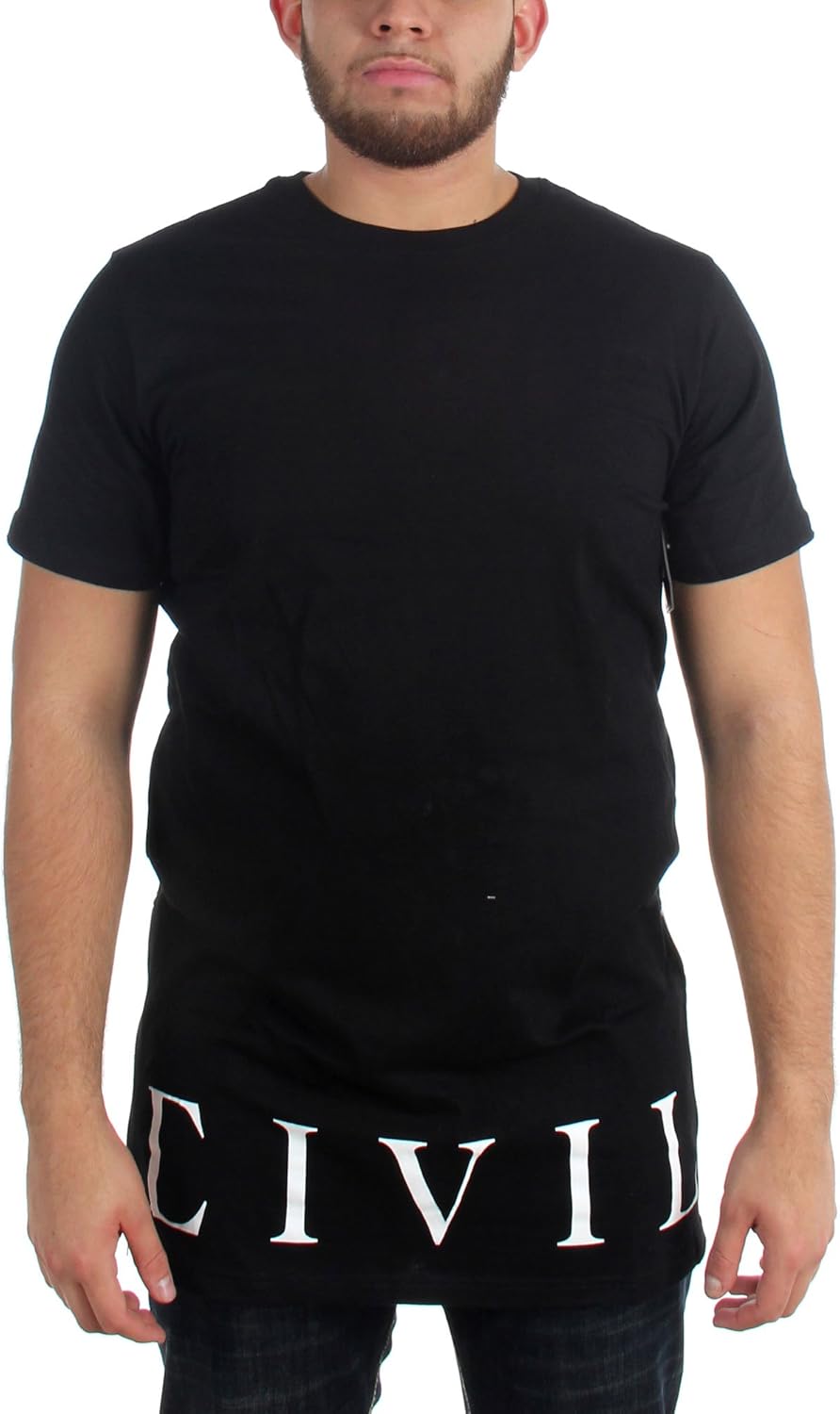 Civil Mens Civil Regime Long Zip TShirt, XXLarge, Black Amazon.ca