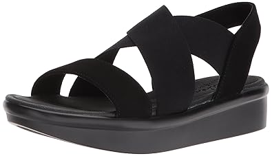 sketchers sandals black