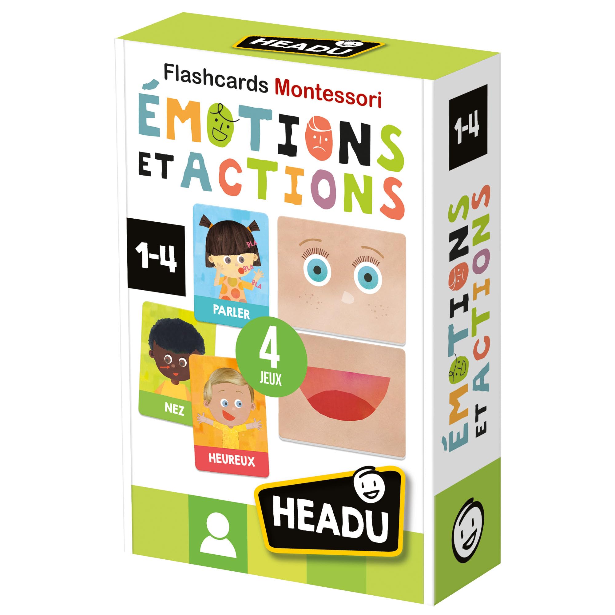Headu - Montessori Emotions And Actions Flash Cards