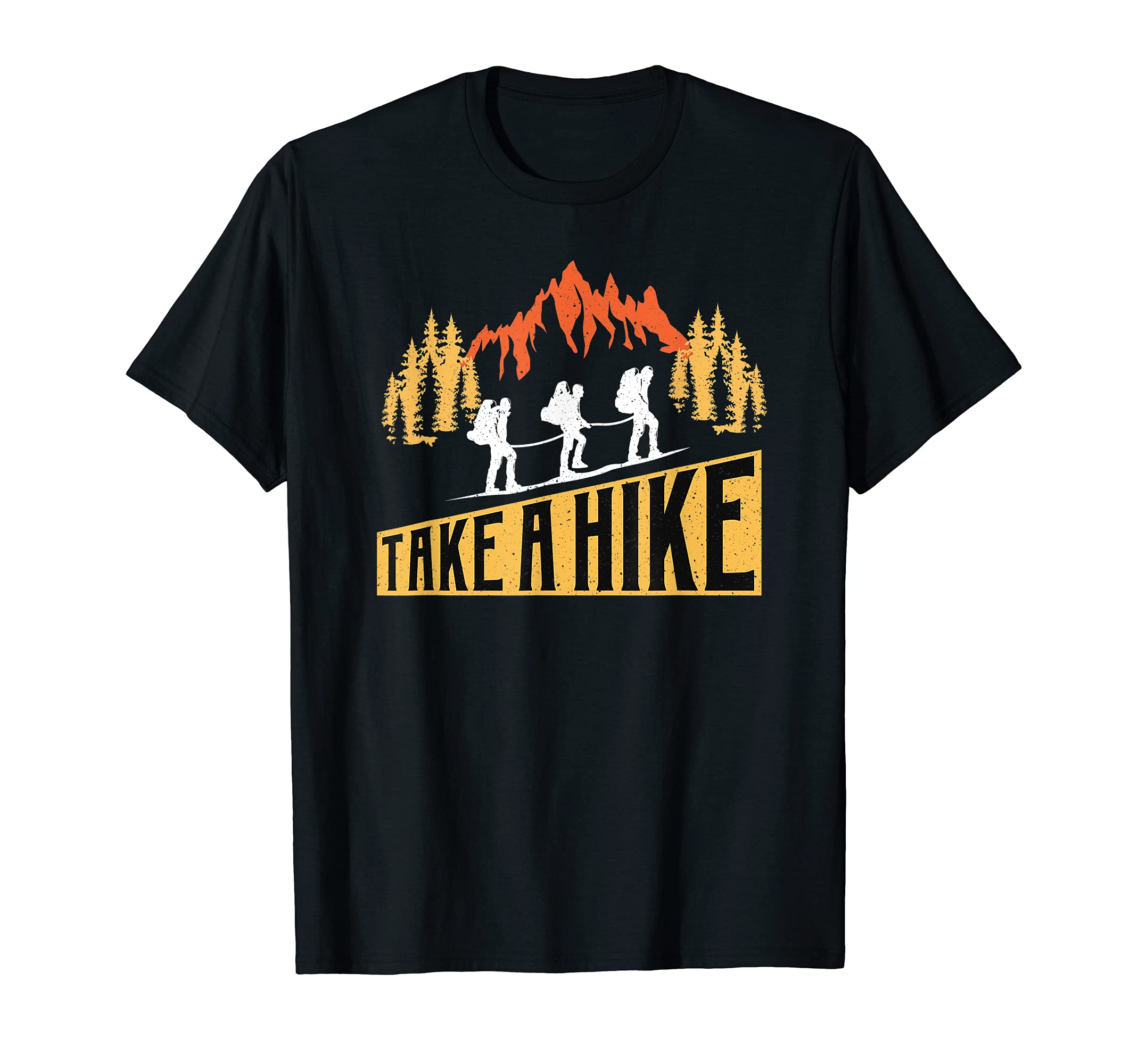 Camping Take A Hike Funny Summer Hiking Mountain Climbing T-Shirt