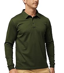 MIER Men's Outdoor Performance Tactical Polo Shirts