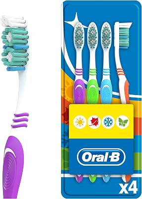 Ob Cepillo Shiny Clean Medium Robin Hood Uds, 4 Unidad