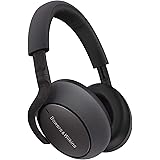 Bowers & Wilkins PX7 Over Ear Wireless Bluetooth Headphone, Adaptive Noise Cancelling - Space Grey
