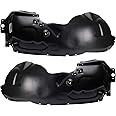 TRQ Front Inner Fender Liner Set Compatible with 2011-2016 Ford F-250 Super Duty F-350 Super Duty FO1248156 FO1249156