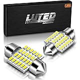 LUYED DE3175 LED Bulbs Xenon White Canbus Error Free 1.25 inches DE3021 DE3022 3175 LED Bulbs for Interior Map Dome Lights an
