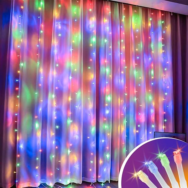 WIOPSS 400FT MULTI-COLORED STRING LIGHTS – LED EXTRA LONG OUTDOOR WATERPROOF FAIRY LIGHTS WITH REMOTE, DIMMABLE TIMER DECORATIVE LIGHTING FOR CHRISTMAS, WEDDING, PATIO, YARD, PARTY DÉCOR