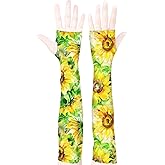 Bebomne Gardening Sleeves for Women Farmers Thorn Proof Sun Protective Cooling Arm Sleeves for Garden Outdoor Sports