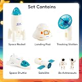 The Magic Toy Shop Space Exploration Set 7 Pcs with Astronauts Space Shuttle view 3