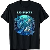 Zodiac Signs I am Pisces the fishes.. Astrological image T-Shirt