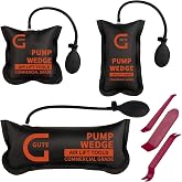 Gute Air Wedge Bag Pump, 3 Pack Commercial Inflatable Air Wedge Bag Tool, Professional Leveling Kit &amp; Alignment Tool, Air Bag Tool for Variety of Jobs, 330 LB Rating,3 Sizes