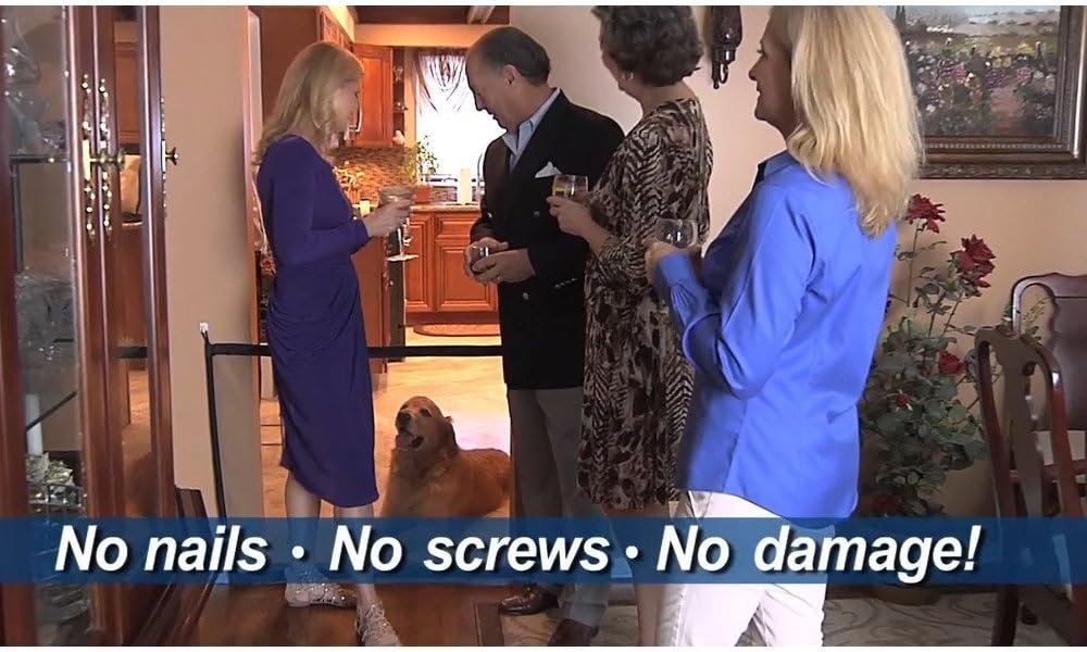 portable kids &pets safety door guard