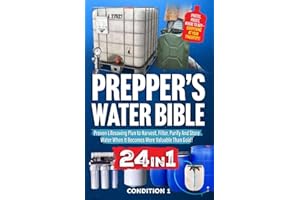 PREPPER’S WATER BIBLE: Proven Lifesaving Plan to Harvest, Filter, Purify And Store Water When It Becomes More Valuable Than G