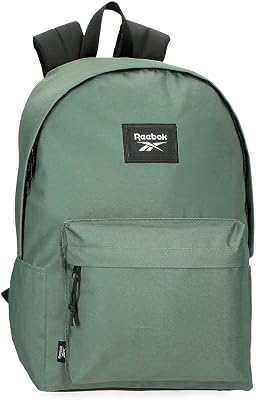 Brooklyn Colors Zaino per laptop, realizzato in poliestere, spalline larghe, ergonomiche e imbottite che si adattano perfettamente alla schiena, Molteplici modi di utilizzo, kaki, Taglia unica,
