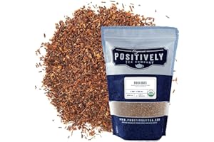 Organic Positively Tea Company, South African Rooibos Tea, Loose Leaf, 16 Ounce