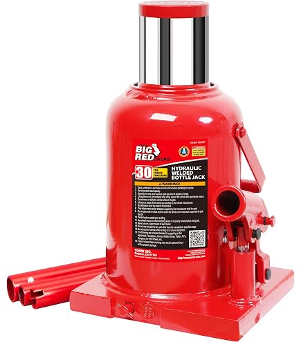 Amazon.com: BIG RED 50 Ton (100,000 LBs) Capacity Hydraulic Welded