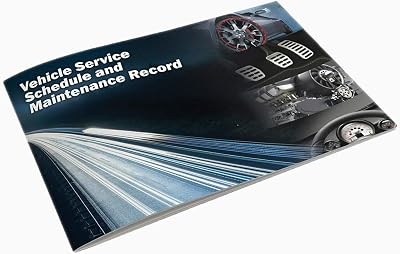 Minerva Print Blank Service History Book Car Van Maintenance Record 1 Pack