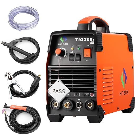 HITBOX 200 amp Portable TIG Welding Machine High Frequency 220V TIG MMA