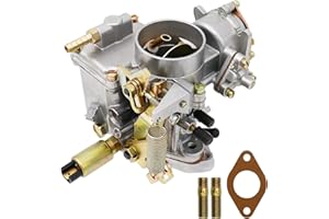 NENKUTEN Carburetor 30/31 PICT-3 for VW Beetles Super Beetles 1975-1982 Automatic Choke with Single Port Manifold, Part#113129029A 113 129 031 113 129 029A 30/31PICT 113-129-029A 027H 117510E