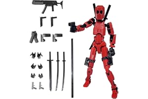 FoxVilla Assembly Completed T13 Action Figure - Titan 13 3D Printed, Lucky 13, Assembled Dummy 13