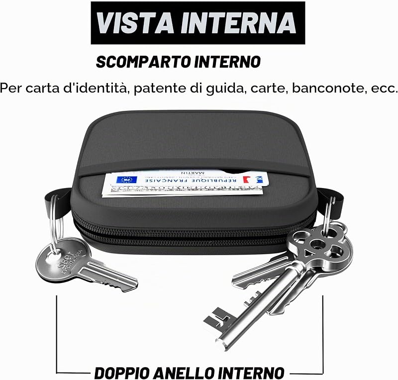 Portachiavi Auto, Accessori Moto, Uomo