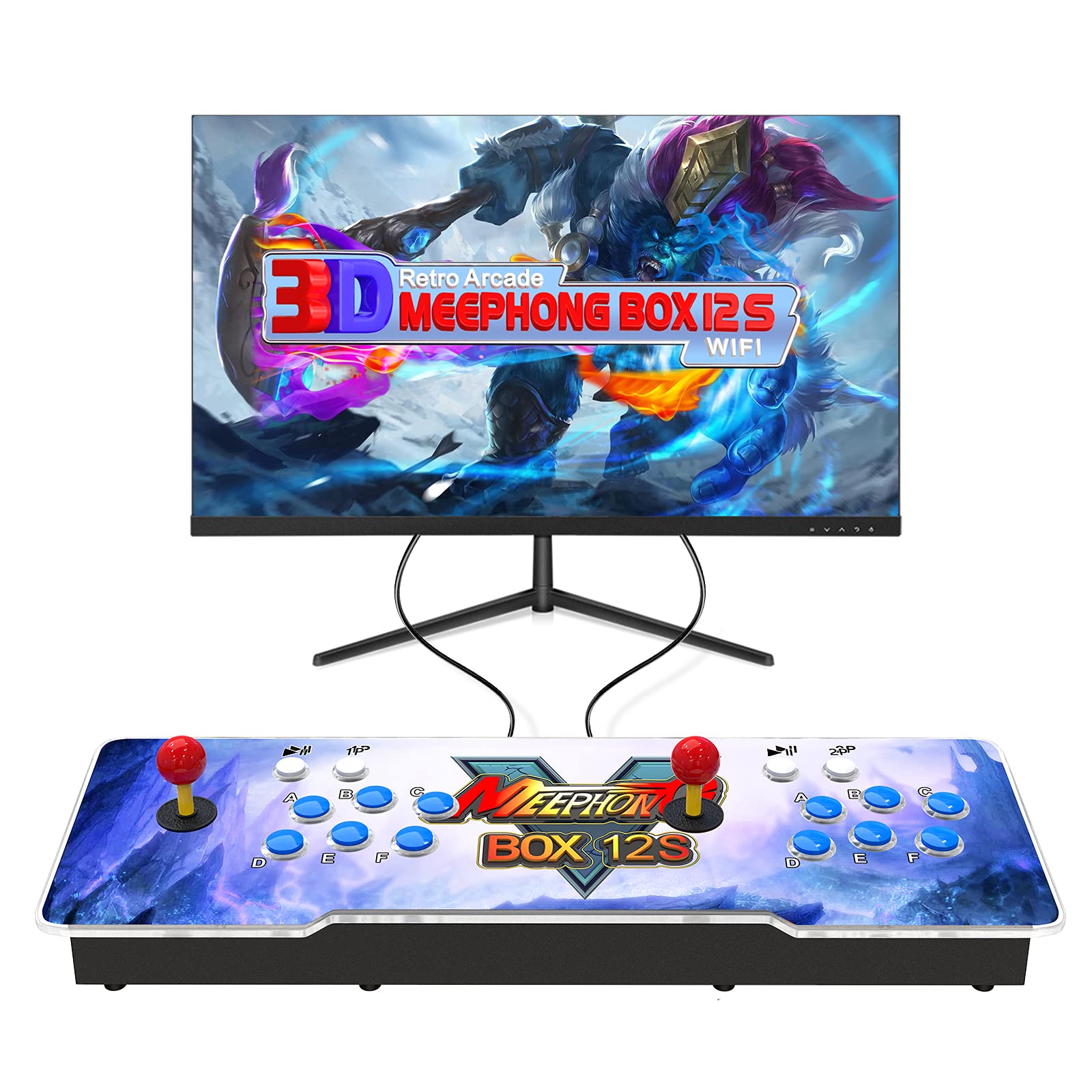 Mua MEEPHONG 2021 New Retro Arcade Game Machine for Home 2UP Fight ...