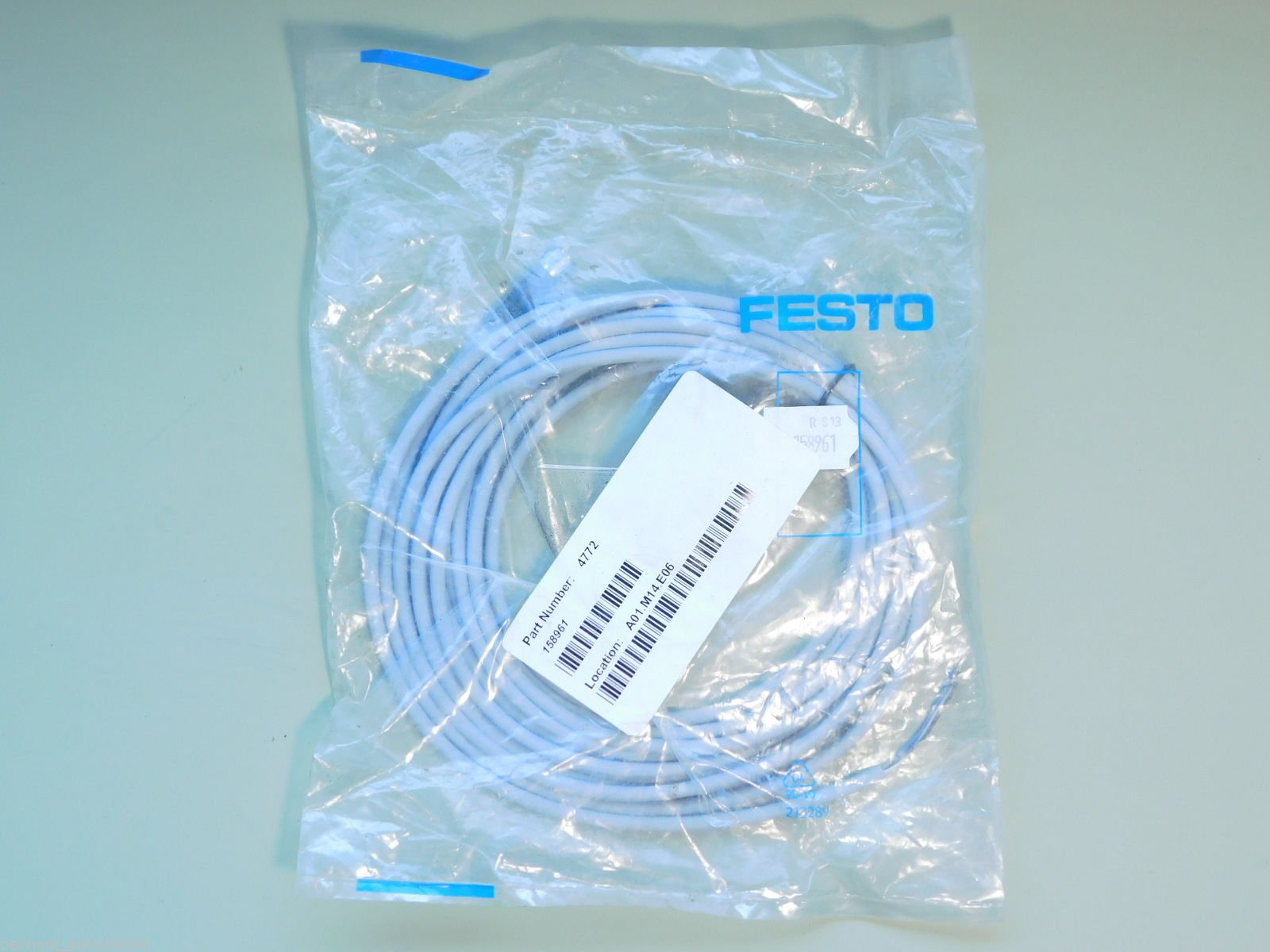 Festo 158961 Connecting Cable, Model SIM-M8-4GD-5-PU