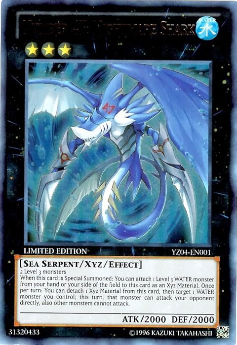 YuGiOh Number 47: Nightmare Shark ultra promo YZ04-EN001