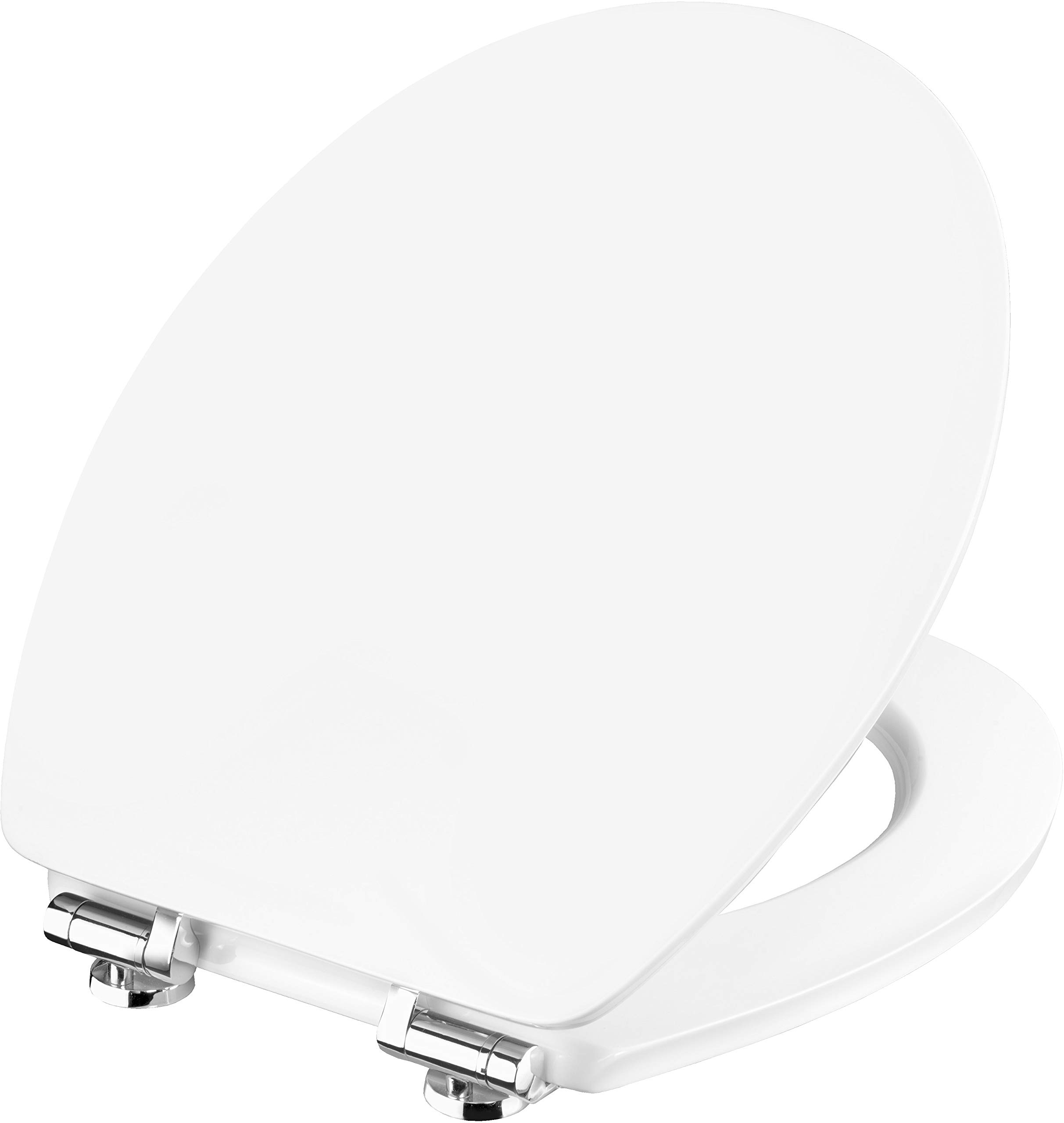 CORNAT KSVSC00 VALE Toilet Seat with Soft Close Mechanism, White