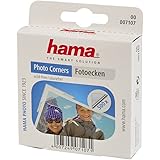 Hama Photo Corners | 500 Corners | For Sticking Photos/Postcards/Greeting Cards | Self Adhesive