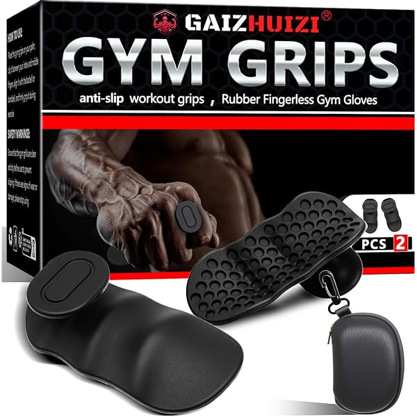 Anti-Slip Workout Gloves For Men & Women - Full Silicone Palm Grip For Weight Lifting, CrossFit, Deadlifts, Pull-Ups, Gym