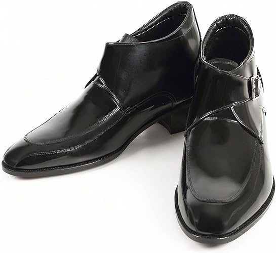 Amazon シークレットシューズ 10cmアップ ビジネスシューズ 紳士靴 本革 メンズシューズ 背が高くなる靴 背が高くなるビジネスシューズ Kk1 070 25 5cm 背が高くなる靴 ビジネスシューズ