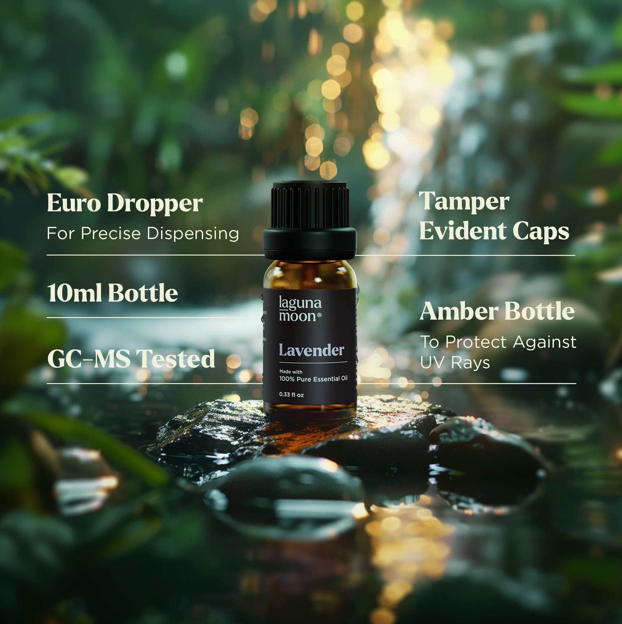 Essential Oils Set - Top 6 Blends for Diffusers, Home Care, Candle Making Scents, Fragrance, Aromatherapy, Humidifiers, Gifts - Peppermint, Tea Tree, Lavender, Eucalyptus, Lemongrass, Orange (10mL) - Image 3