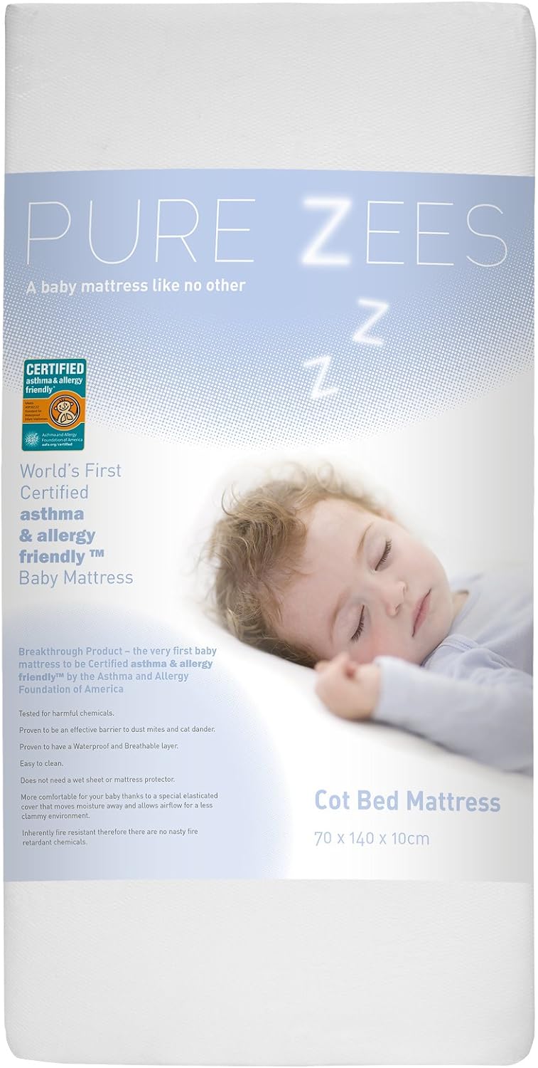 pure zees cot bed mattress
