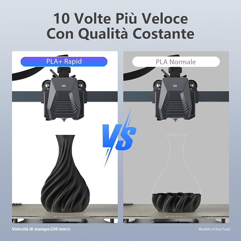PLA+ Rapido Filamento 1.75mm Bianco 1KG