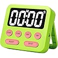 Pomodoro Timer for Kids, Productivity Timer with Loud Alarm, Digital Timers for Classroom, Suitable for ADHD Study Kitchen Work 1Pcs-Green