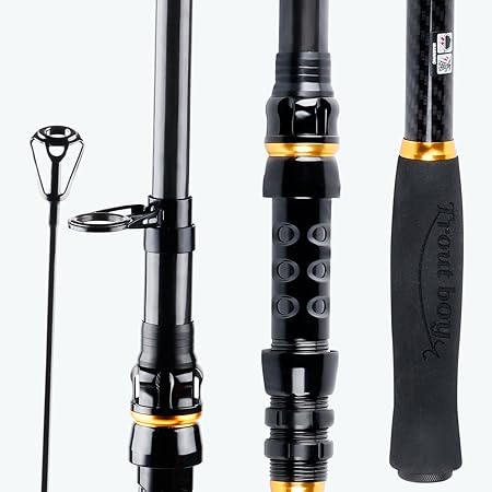 troutboy telescopic fishing rod