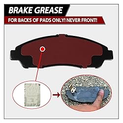 SIPAUTEC-8pcs Front and Rear Ceramic Disc Brake
