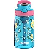 Contigo Kid's 14 oz. AutoSpout Straw Water Bottle - Blue Raspberry/Azalea