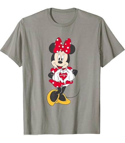 Amazon.com: Disney Mickey And Friends Heart Hands Portrait T-Shirt