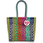 MARIA VICTORIA X-Small Mexican Tote - Waterproof Woven Beach Purse