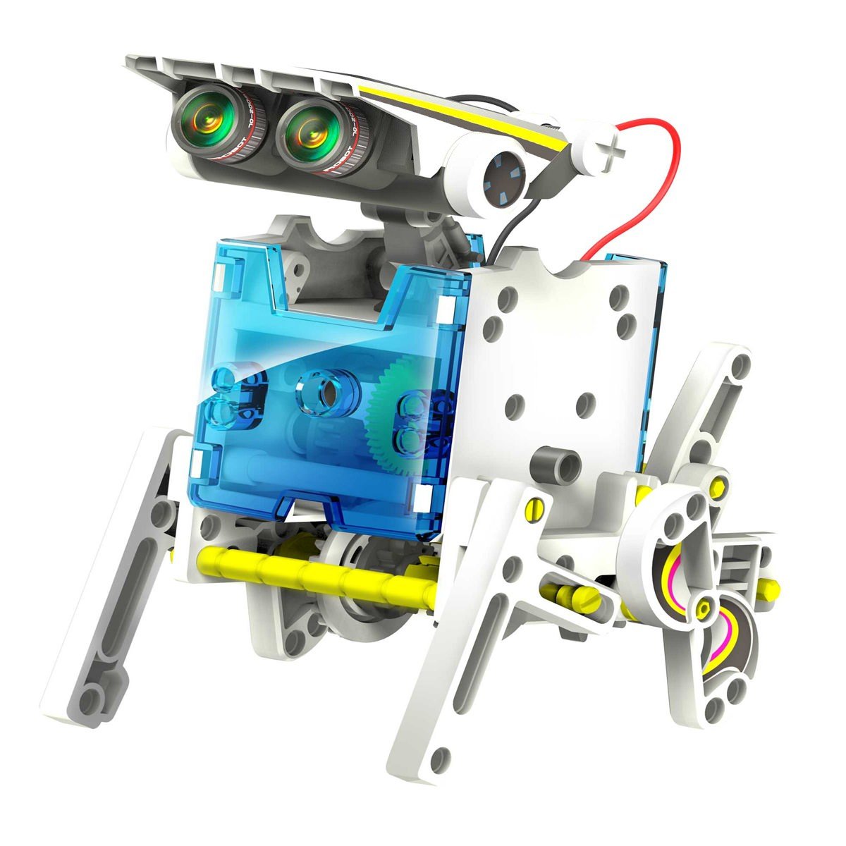 CONSTRUCT & CREATE 14 in 1 Solar Robot Kit