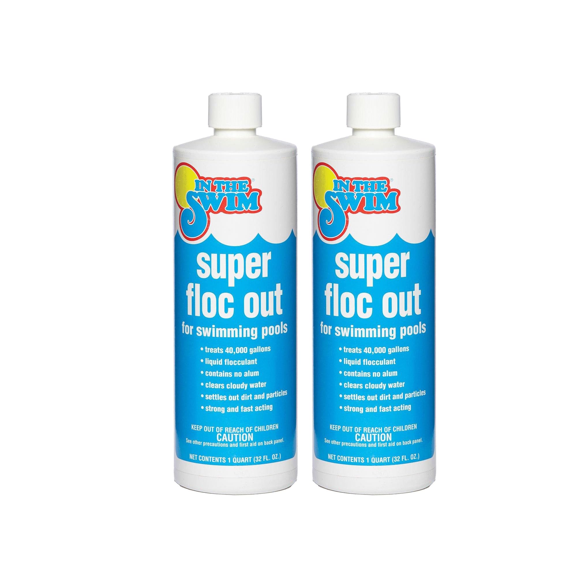 In The Swim Super Floc Out – Drop the Gunk, Ditch the Cloud, Dive Into Clear Water – 1 Quart - 2-Pack Image