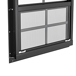 WRISIN 2 Pack Shed Windows 24" W x 27" H Flush