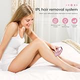 TOPEV IPL Hair Remover, 500,000 Flashes, 5 Energy Levels, Rose Gold view 7