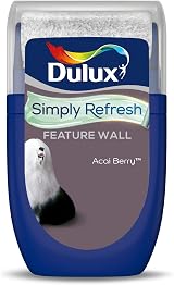 Dulux Simply Refresh Feature Wall Matt Emulsion Paint Tester Acai Berry 30ML view 3