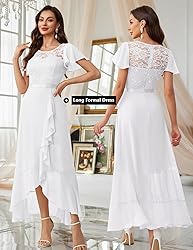BeryLove Sequin Formal Dresses for Women Flutter