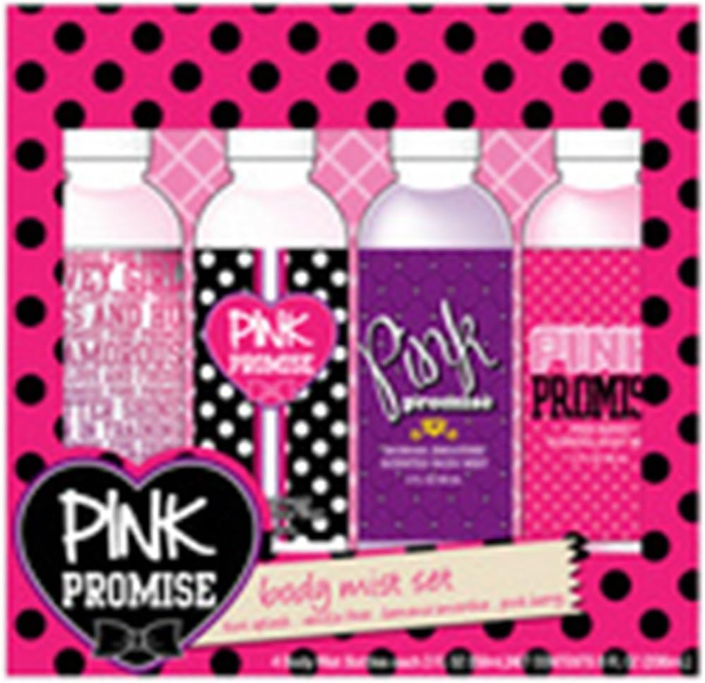 PINK PROMISE 4PC BODY MIST