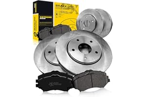 TOVASTY Front and Rear Brake Kit Compatible with Dodge Grand Caravan 2008-2011, 2012-2016 (302mm Diameter Front Rotor) Premiu