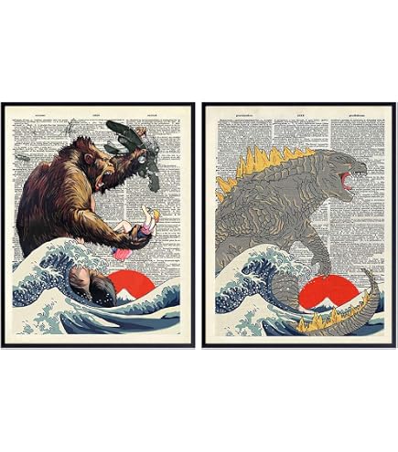 Godzilla Vs. King Ghidorah Throw Blanket With Noriyoshi Ohrai Poster Toy Blog