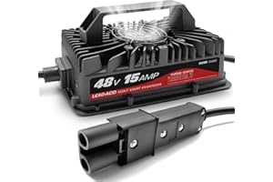YILEIDE 48 Volt Golf Carts Battery Charger for 15 AMP G19-G22